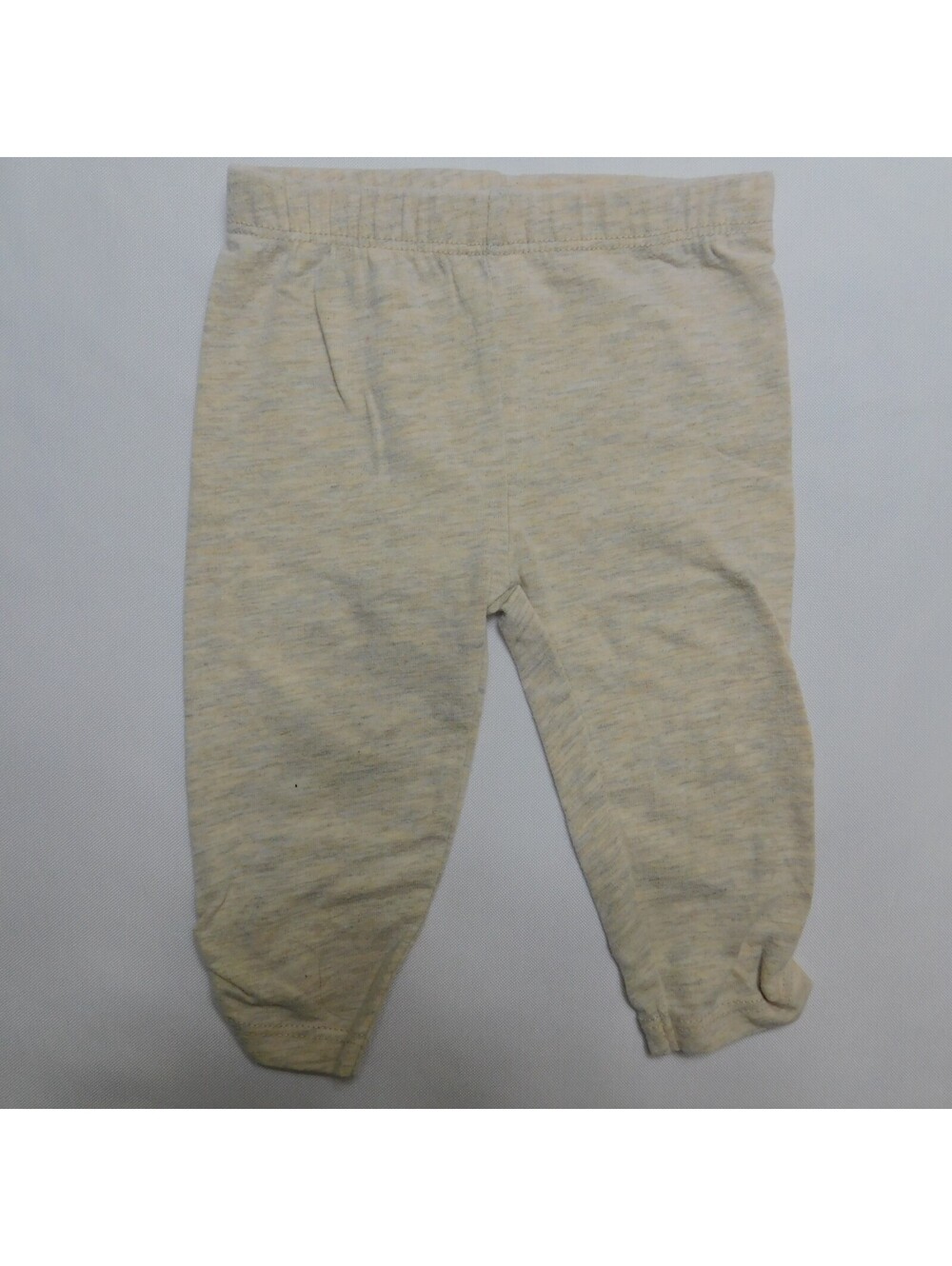 Healthtex Baby Girls Leggings Pants 6-9 Months Cream Tusk Beige Knit Pull On